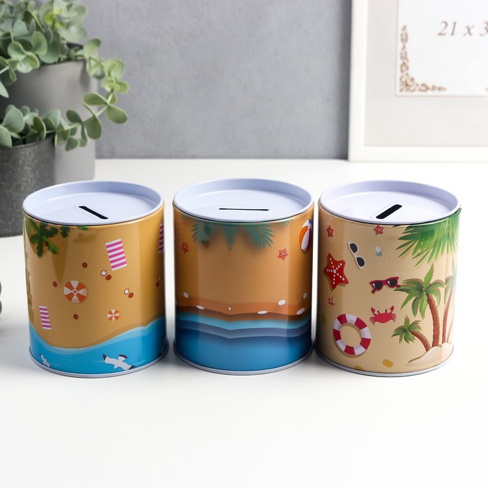 Копилка металл "Пляжный отдых" МИКС 9х9х10 см
Копилка металл "Пляжный отдых" МИКС 9х9х10 см