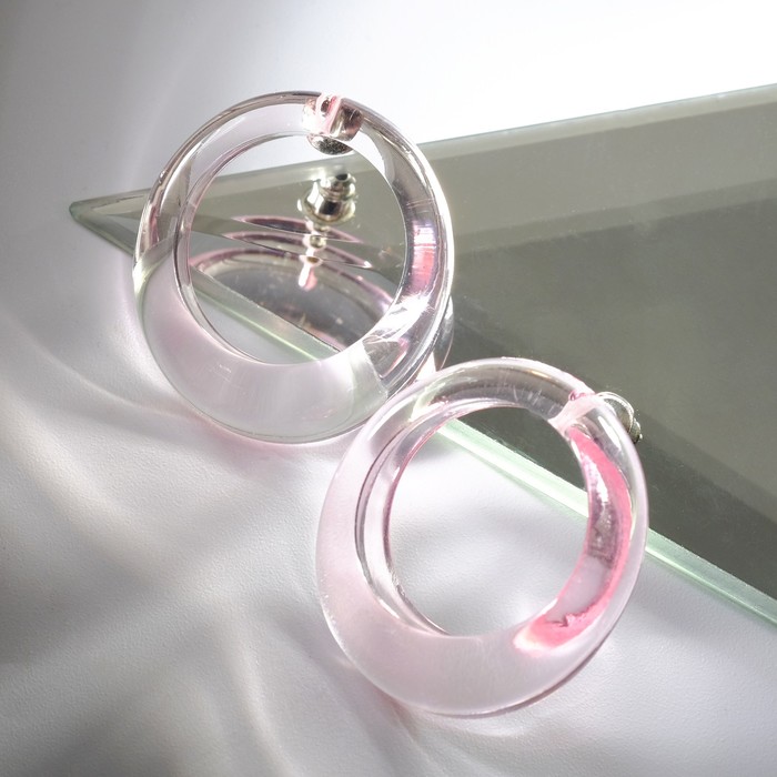 Серьги акрил "Тренд" кольцо, цвет розовый
Серьги акрил "Тренд" кольцо, цвет розовый