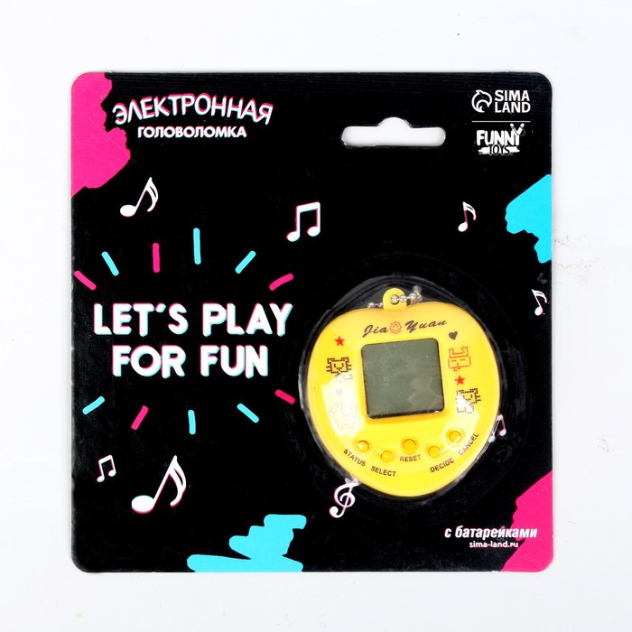 Электронная игра Let's play for fun, цвета МИКС
Электронная игра Let's play for fun, цвета МИКС