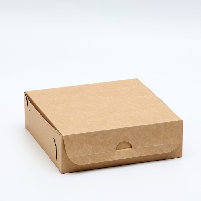 Контейнер на вынос, крафт, 22 х 22 х 7 см
Контейнер на вынос, крафт, 22 х 22 х 7 см
