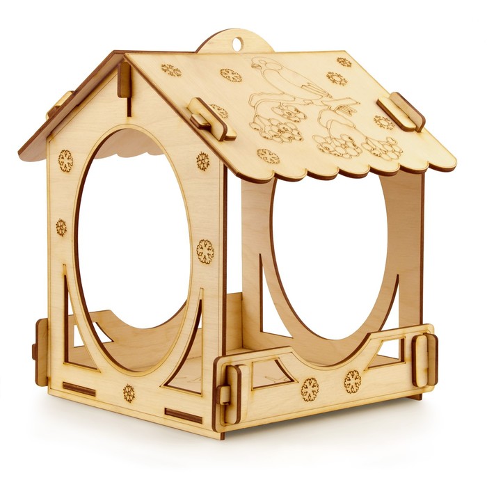 Конструктор Кормушка-домик для птиц «Снегирь»
Конструктор Кормушка-домик для птиц «Снегирь»
