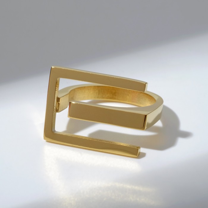 Кольцо "Греция" геометрия, цвет золото, безразмерное
Кольцо "Греция" геометрия, цвет золото, безразмерное