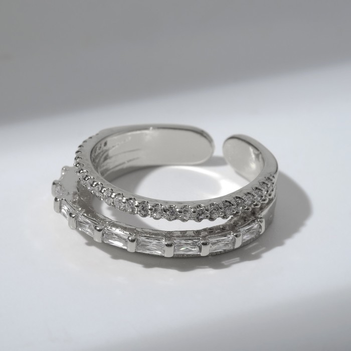 Кольцо "Риф", цвет белый в серебре, безразмерное
Кольцо "Риф", цвет белый в серебре, безразмерное