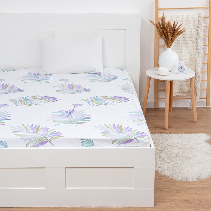 Простыня на резинке LoveLife 180*200*25см, "Tropics", 100% хлопок, сатин, 125г/м² 
Простыня на резинке LoveLife 180*200*25см, "Tropics", 100% хлопок, сатин, 125г/м²