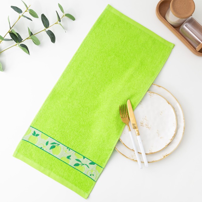 Полотенце махровое жаккардовое 30х60 см, яблоки, хлопок 100%, 340 г/м2
Полотенце махровое жаккардовое 30х60 см, яблоки, хлопок 100%, 340 г/м2