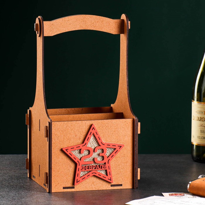 Кашпо деревянное "23 февраля. Звезда" 15,5х16,5х29 см
Кашпо деревянное "23 февраля. Звезда" 15,5х16,5х29 см