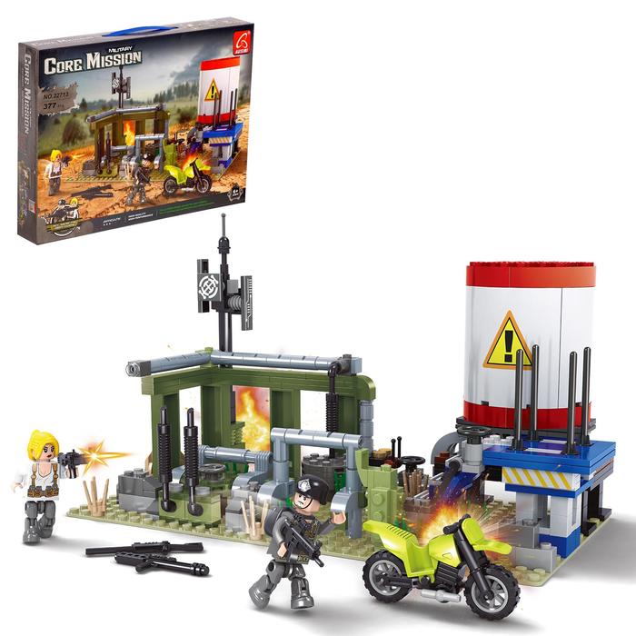 Конструктор Армия «Битва за нефтебазу», 377 деталей
Конструктор Армия «Битва за нефтебазу», 377 деталей