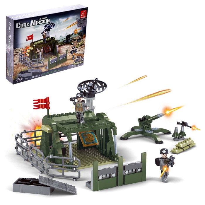 Конструктор Армия «Полевой штаб», 303 детали
Конструктор Армия «Полевой штаб», 303 детали