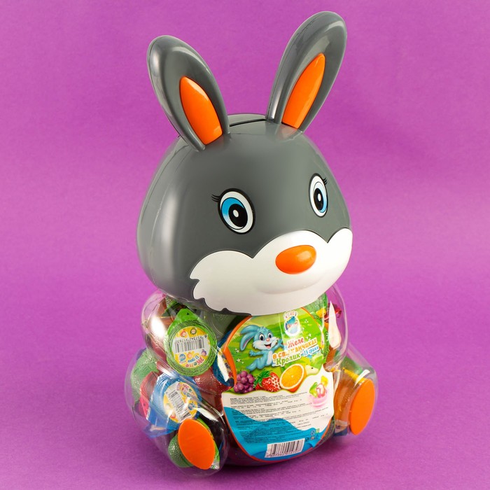Желе "Кролик" в стаканчиках, 13 г
Желе "Кролик" в стаканчиках, 13 г