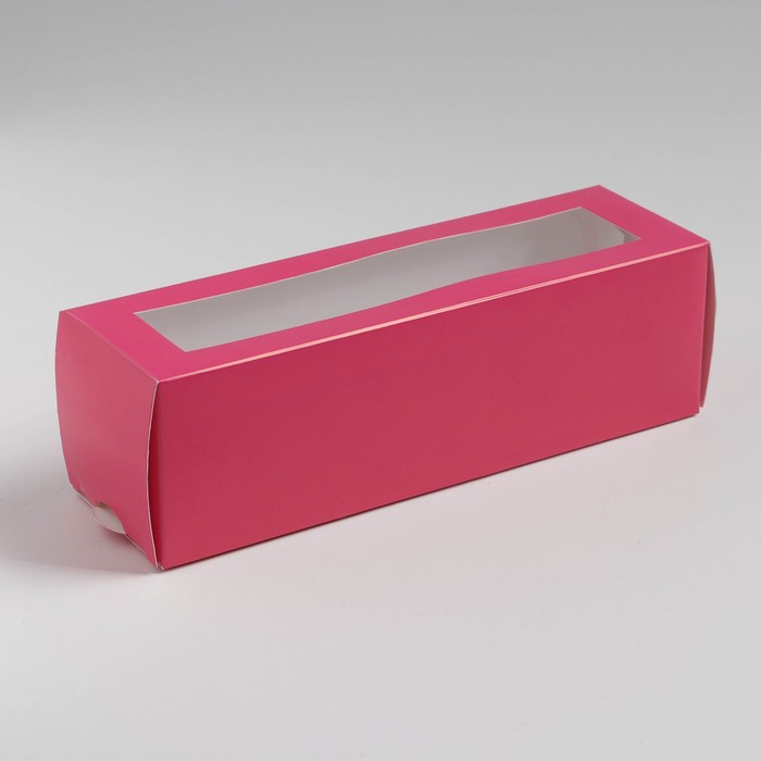 Коробка для макарун «Фуксия», 5.5 × 18 × 5.5 см
Коробка для макарун «Фуксия», 5.5 × 18 × 5.5 см