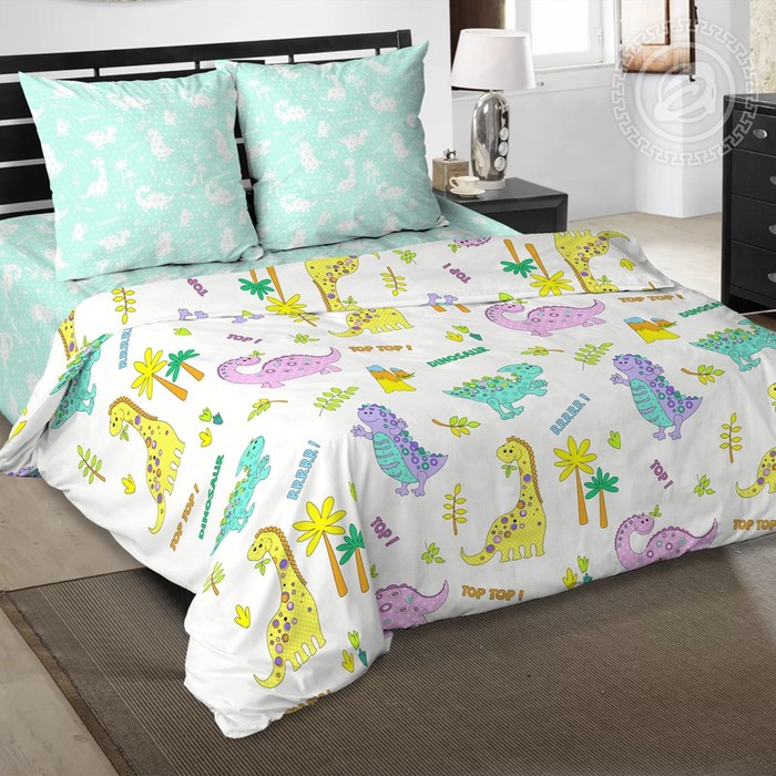 Постельное бельё 1,5сп Артпостелька «Динопарк» 143х215, 150х214, 70х70см 2шт
Постельное бельё 1,5сп Артпостелька «Динопарк» 143х215, 150х214, 70х70см 2шт