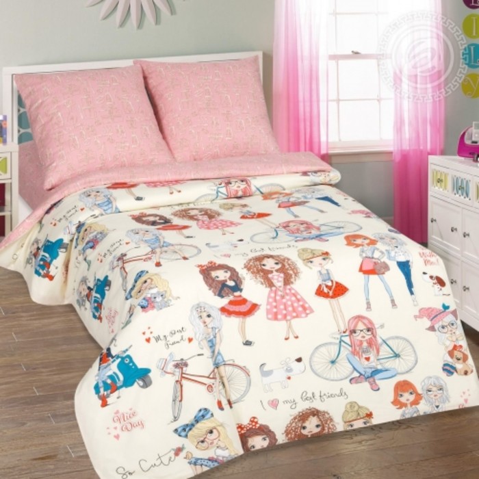 Постельное бельё 1,5сп Артпостелька «Стиляги» 143х215, 150х214, 70х70см 2шт
Постельное бельё 1,5сп Артпостелька «Стиляги» 143х215, 150х214, 70х70см 2шт