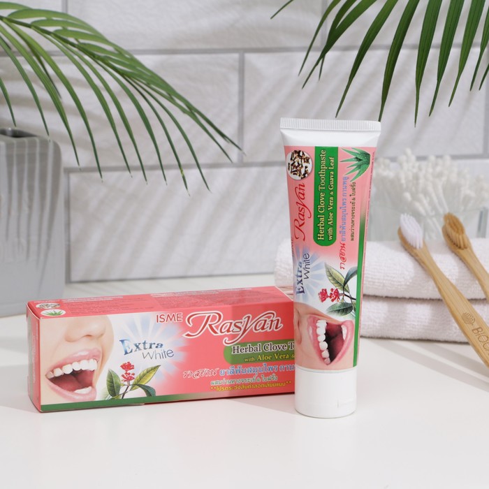 Зубная паста травяная ISME гвоздичная, 100 г
Зубная паста травяная ISME гвоздичная, 100 г