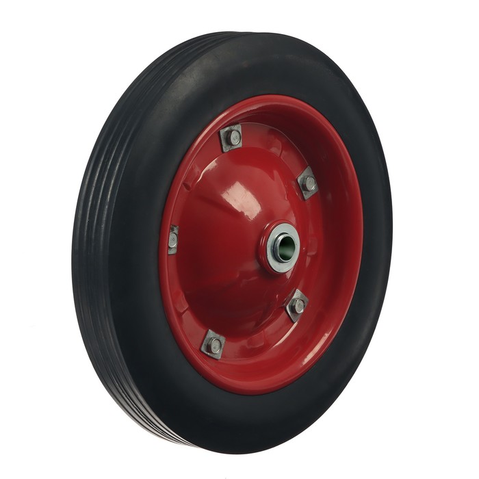 Колесо литое, d = 320 мм, ступица: диаметр 16 мм, длина 91 мм, ширина покрышки 46 мм
Колесо литое, d = 320 мм, ступица: диаметр 16 мм, длина 91 мм, ширина покрышки 46 мм