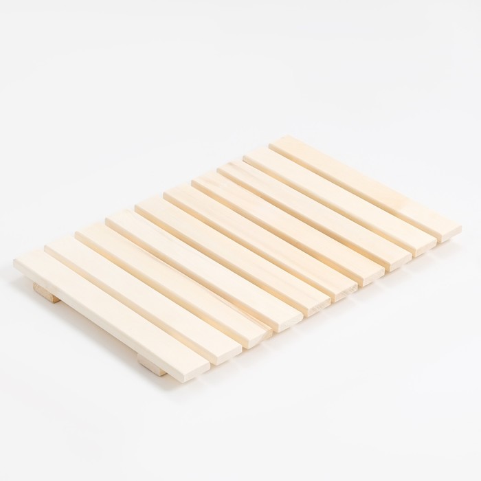 Слань (трапик) из липы, сорт "В" 60х40 см
Слань (трапик) из липы, сорт "В" 60х40 см