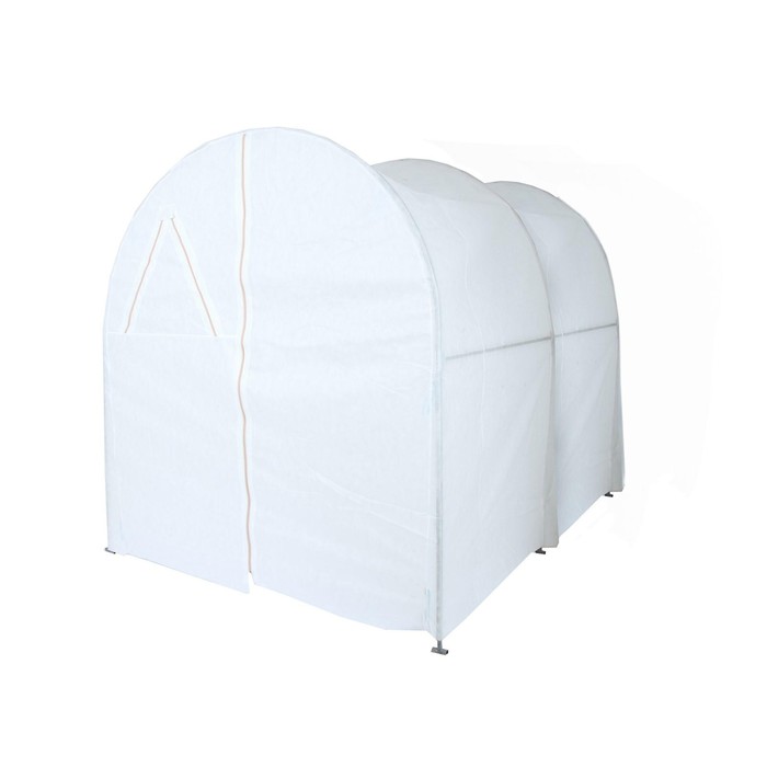 Теплица, 3 × 2 × 2 м, оцинкованная сталь, 20 × 20, спанбонд ламинированный 100 г/м², «МегаЦинк»
Теплица, 3 × 2 × 2 м, оцинкованная сталь, 20 × 20, спанбонд ламинированный 100 г/м², «МегаЦинк»