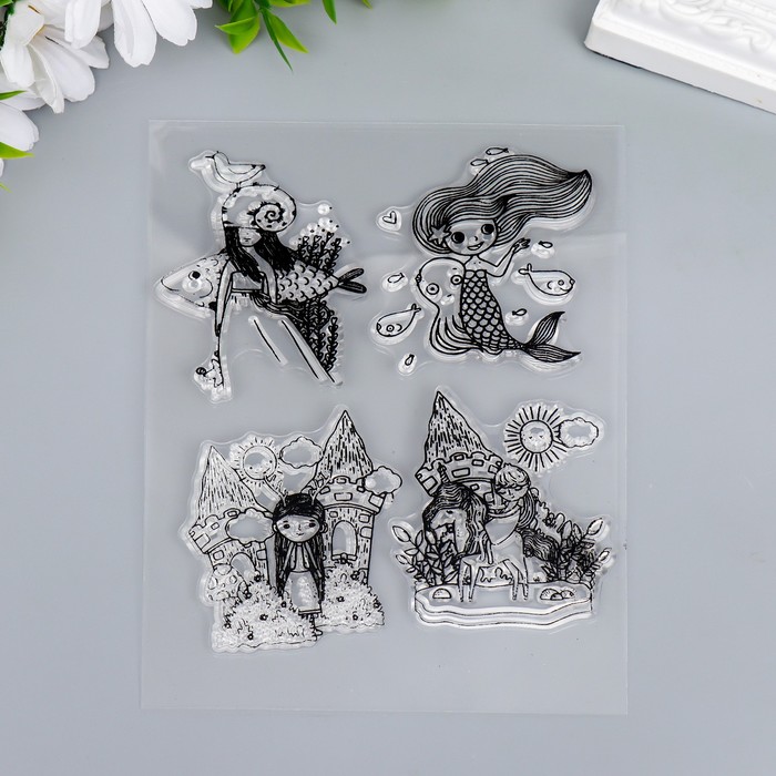 Штамп для творчества силикон "Малышки. Сказки" 16х11 см
Штамп для творчества силикон "Малышки. Сказки" 16х11 см