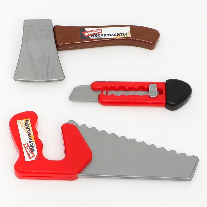 Игровой набор «Инструменты», Фиксики, 3 предмета
Игровой набор «Инструменты», Фиксики, 3 предмета