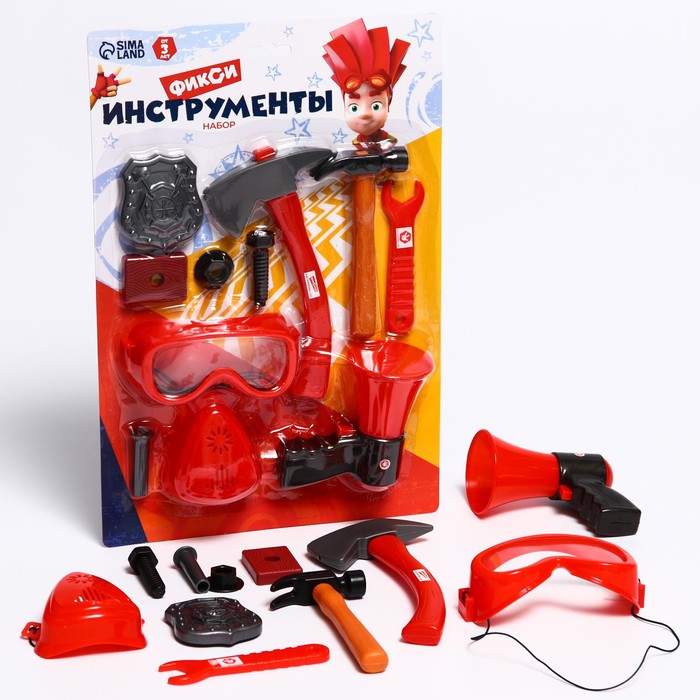 Набор инструментов Фиксики «Фикси Инструменты» 11 предметов
Набор инструментов Фиксики «Фикси Инструменты» 11 предметов