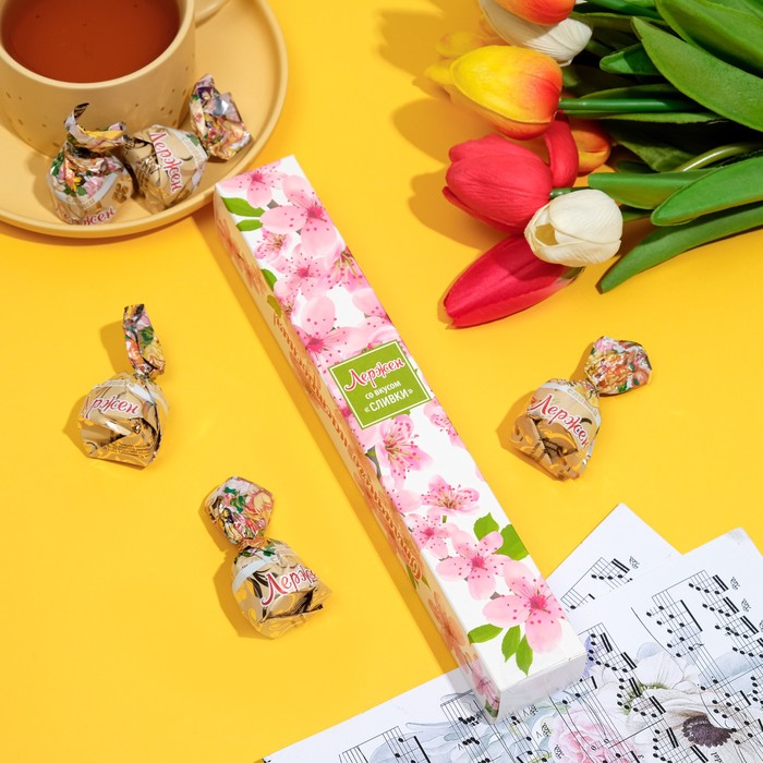 Конфета «Лержен», цветы, с сливочной начинкой, 90 г
Конфета «Лержен», цветы, с сливочной начинкой, 90 г