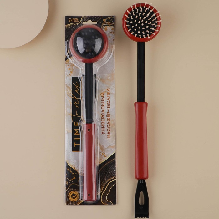 Массажер чесалка "Time to relax", 33 х 7,5 см 
Массажер чесалка "Time to relax", 33 х 7,5 см