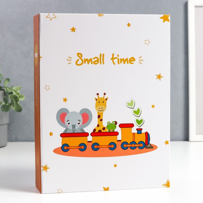 Фотоальбом на 200 фото 10х15 см "Паровозик и игрушки" 5х21,5х29,5 см
Фотоальбом на 200 фото 10х15 см "Паровозик и игрушки" 5х21,5х29,5 см