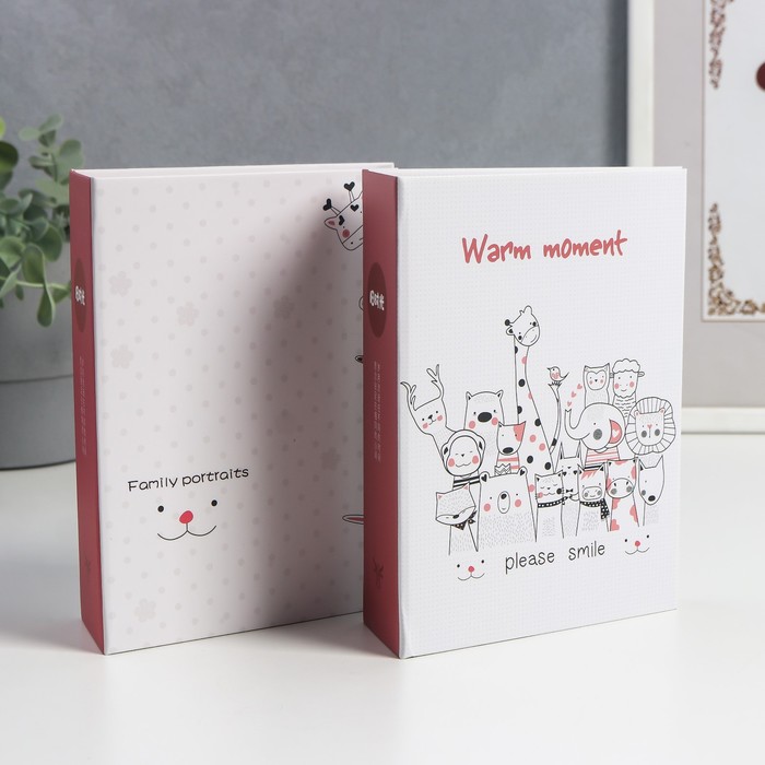 Фотоальбом на 100 фото 10х15 см "Зверинец"МИКС 5х14,1х17,9 см
Фотоальбом на 100 фото 10х15 см "Зверинец"МИКС 5х14,1х17,9 см