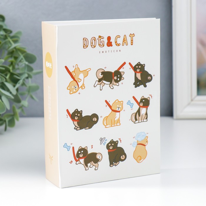 Фотоальбом на 100 фото 10х15 см "Игривые пёсики" 5х14,1х17,9 см
Фотоальбом на 100 фото 10х15 см "Игривые пёсики" 5х14,1х17,9 см