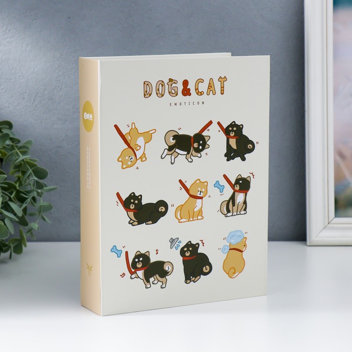 Фотоальбом на 200 фото 10х15 см "Игривые пёсики" 5х19х25 см
Фотоальбом на 200 фото 10х15 см "Игривые пёсики" 5х19х25 см