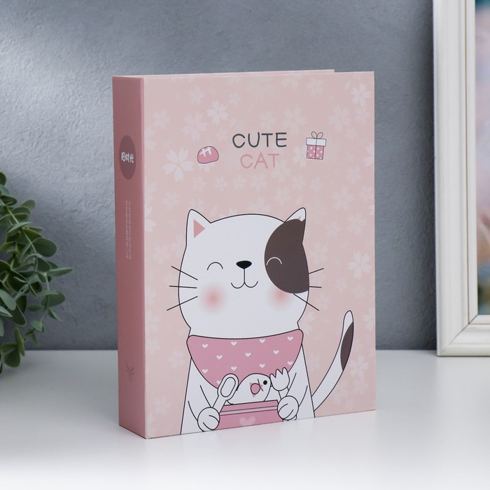 Фотоальбом на 200 фото 10х15 см "Котик обедает рыбкой" 5х19х25 см
Фотоальбом на 200 фото 10х15 см "Котик обедает рыбкой" 5х19х25 см