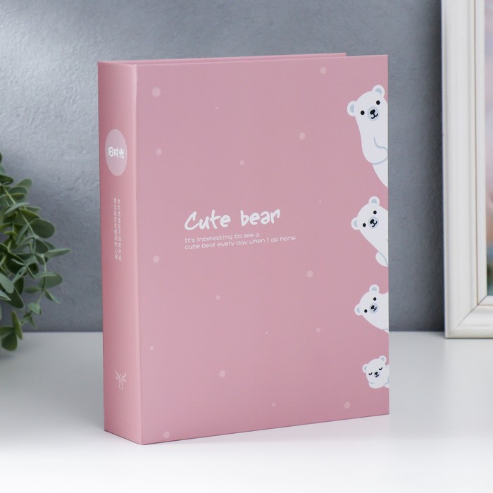 Фотоальбом на 200 фото 10х15 см "Белые мишки-шпионы" 5х19х25 см
Фотоальбом на 200 фото 10х15 см "Белые мишки-шпионы" 5х19х25 см