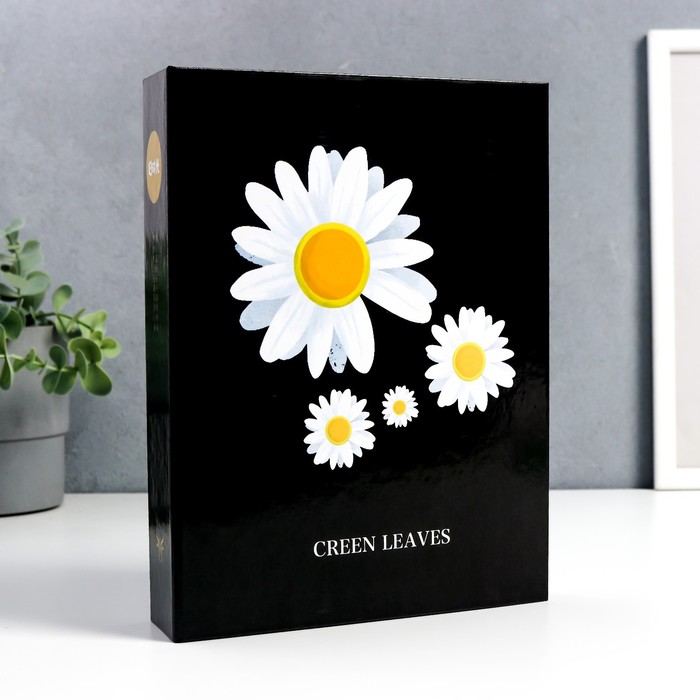 Фотоальбом на 200 фото 10х15 см "Ромашки на чёрном" 5х21,5х29,5 см
Фотоальбом на 200 фото 10х15 см "Ромашки на чёрном" 5х21,5х29,5 см