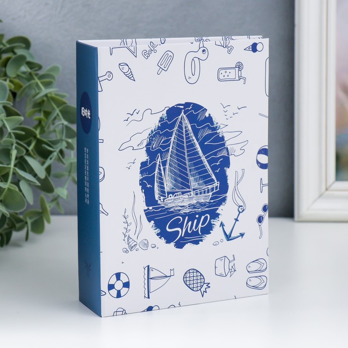 Фотоальбом на 100 фото 10х15 см "Корабль и морские атрибуты" 5х14,1х17,9 см
Фотоальбом на 100 фото 10х15 см "Корабль и морские атрибуты" 5х14,1х17,9 см