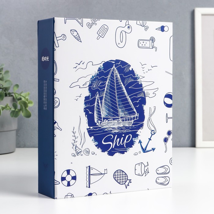 Фотоальбом на 200 фото 10х15 см "Корабль и морские атрибуты" 5х21,5х29,5 см
Фотоальбом на 200 фото 10х15 см "Корабль и морские атрибуты" 5х21,5х29,5 см