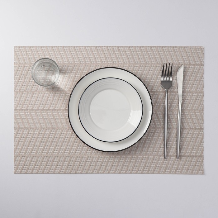 Салфетка сервировочная на стол «Геометрик», 45×30 см, цвет белый
Салфетка сервировочная на стол «Геометрик», 45×30 см, цвет белый