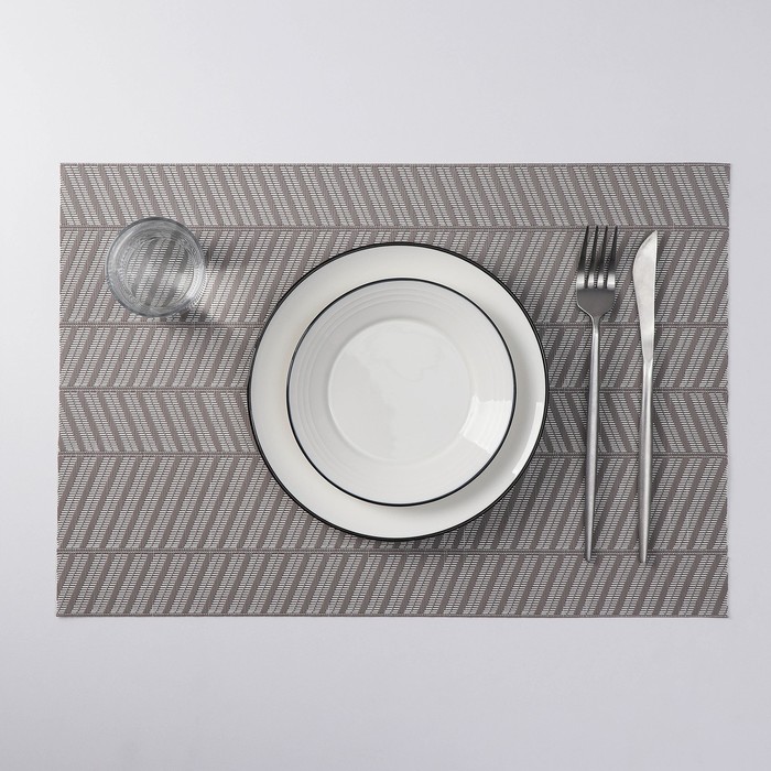 Салфетка сервировочная на стол «Геометрик», 45×30 см, цвет коричневый
Салфетка сервировочная на стол «Геометрик», 45×30 см, цвет коричневый