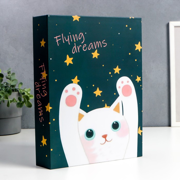 Фотоальбом на 200 фото 13х18 см "Белый котёнок с розовыми подушечками" 29,5х21,5х5 см
Фотоальбом на 200 фото 13х18 см "Белый котёнок с розовыми подушечками" 29,5х21,5х5 см