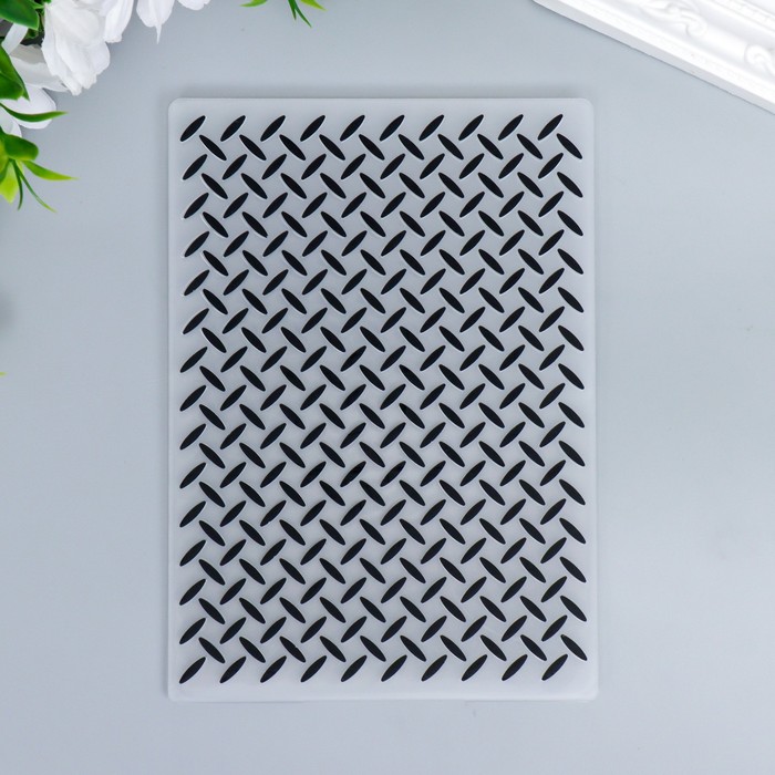 Трафарет для эмбосcирования пластик "Чёрточки" 14,8х10,5 см 
Трафарет для эмбосcирования пластик "Чёрточки" 14,8х10,5 см