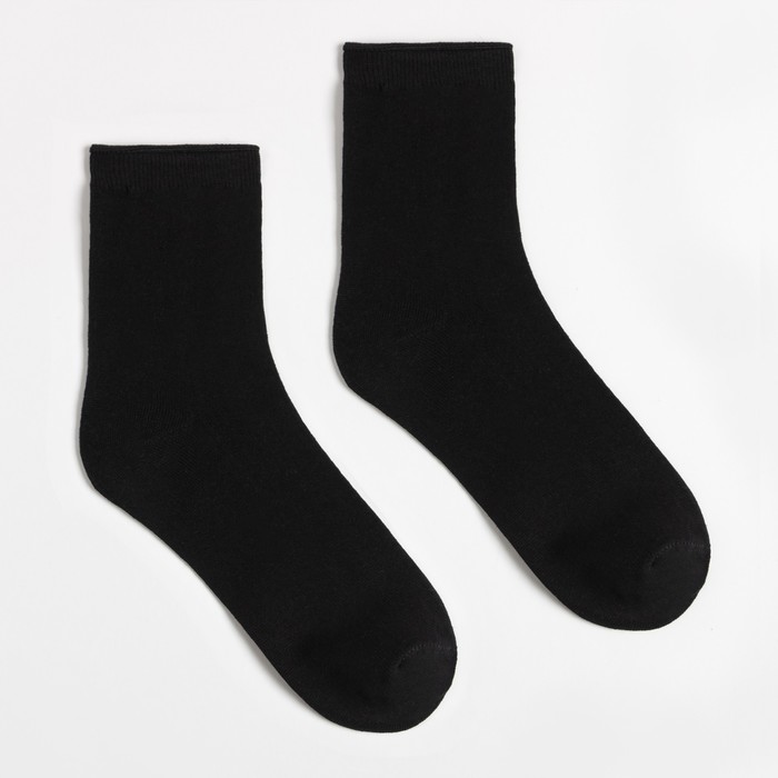 Носки мужские, цвет чёрный, размер 29 (43-44)
Носки мужские, цвет чёрный, размер 29 (43-44)