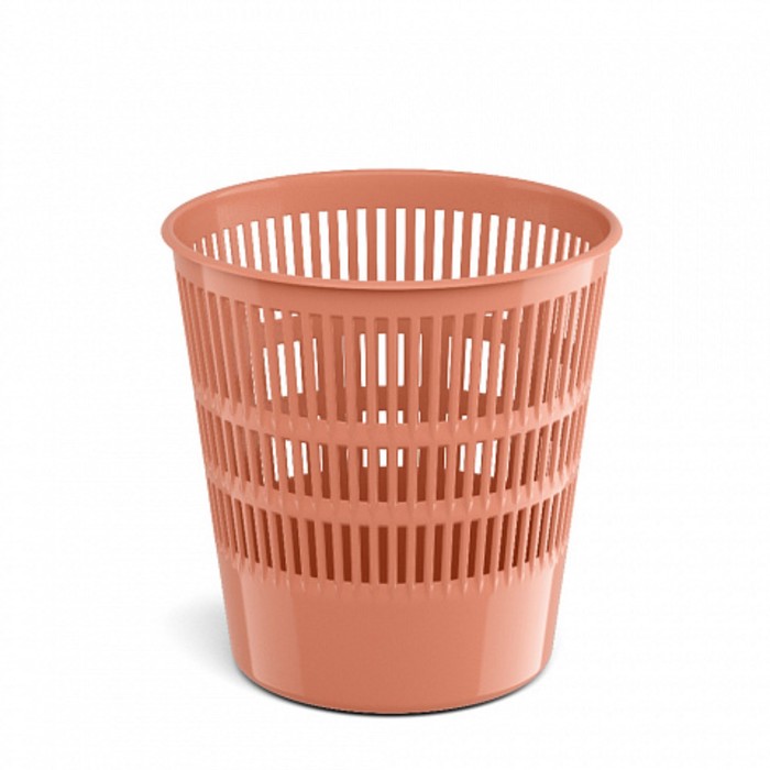 Корзина для бумаг и мусора ErichKrause Powder, 12 литров, пластик, сетчатая, персиковая
Корзина для бумаг и мусора ErichKrause Powder, 12 литров, пластик, сетчатая, персиковая