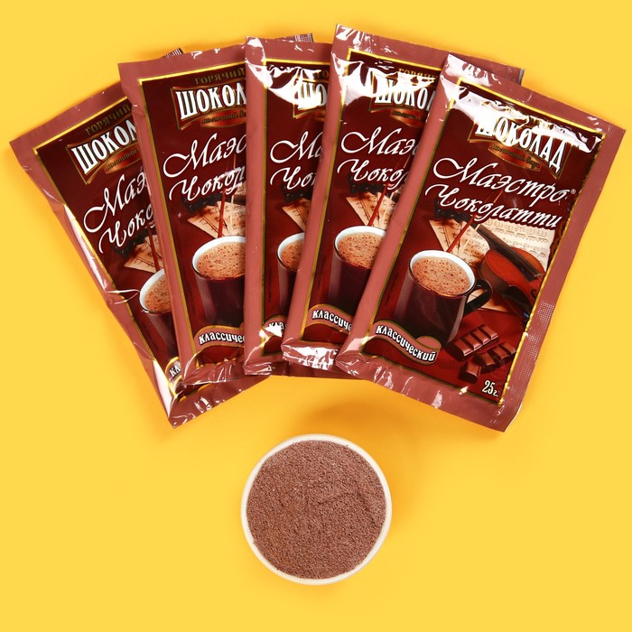 Горячий шоколад: классический 25 г.
Горячий шоколад: классический 25 г.
