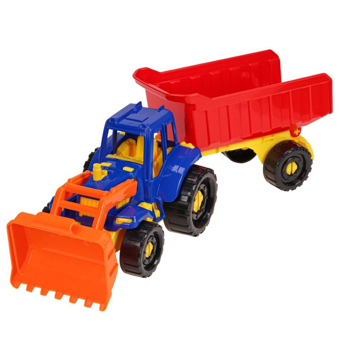 Трактор «Иван», бульдозер с прицепом, классический
Трактор «Иван», бульдозер с прицепом, классический