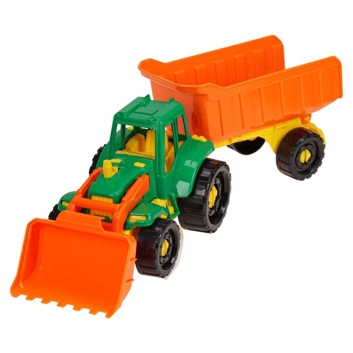 Трактор «Иван», бульдозер с прицепом, фермерский
Трактор «Иван», бульдозер с прицепом, фермерский