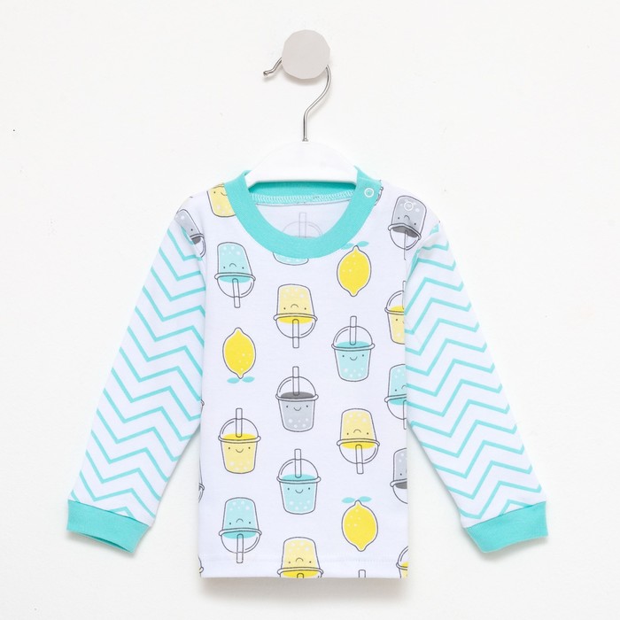Лонгслив детский «Лимончик», цвет белый/стаканчики, рост 86 см
Лонгслив детский «Лимончик», цвет белый/стаканчики, рост 86 см