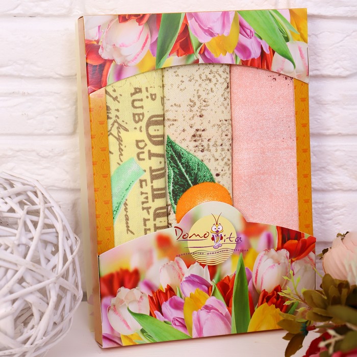 Набор полотенец в коробке Три фрукта 45х60 см, 3 шт, рогожка, 160 гр/м2, хлопок 100%
Набор полотенец в коробке Три фрукта 45х60 см, 3 шт, рогожка, 160 гр/м2, хлопок 100%