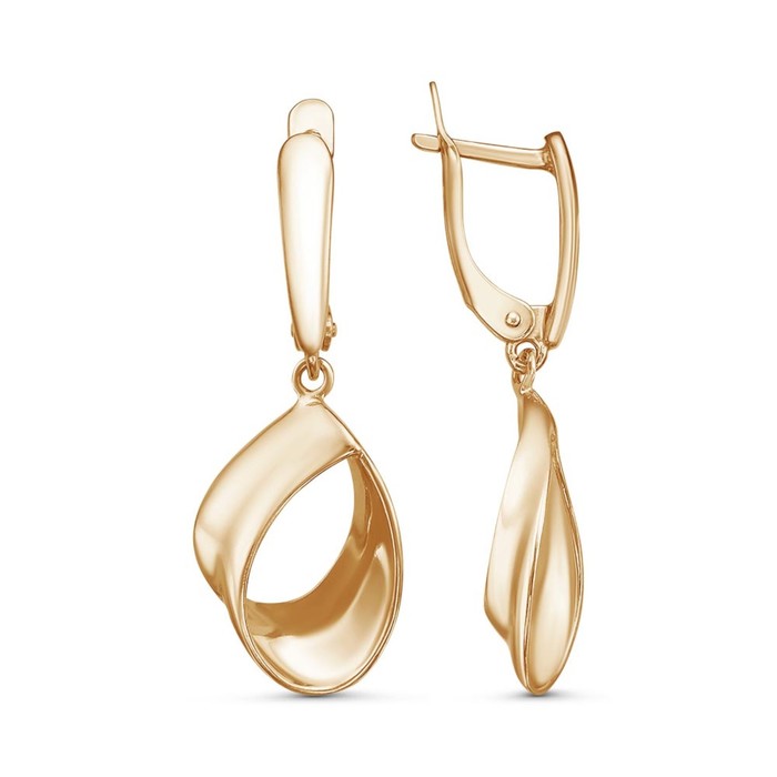 Серьги "Минимал" петля, розовое золочение
Серьги "Минимал" петля, розовое золочение