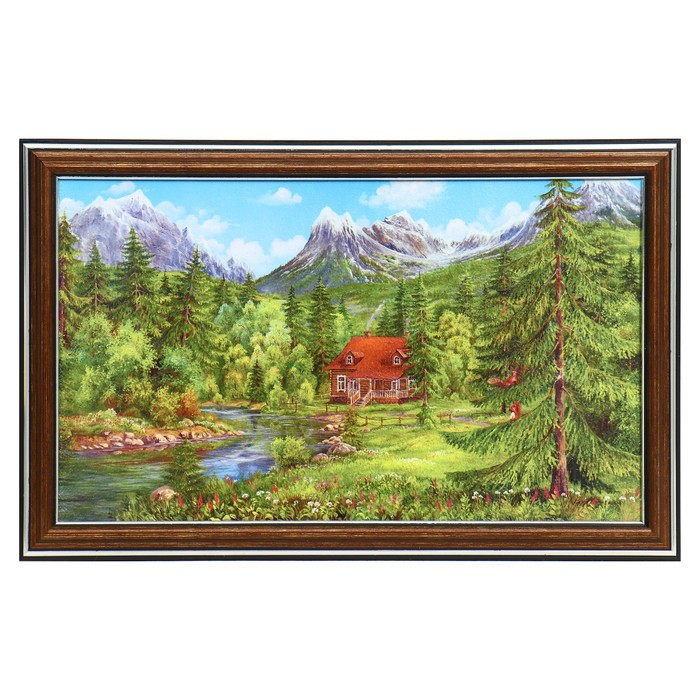 Картина "Домик у реки" 20х30(23х33) см
Картина "Домик у реки" 20х30(23х33) см