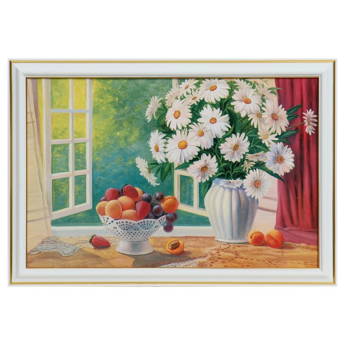 Картина "Букет ромашек" 20х30(23х33)см
Картина "Букет ромашек" 20х30(23х33)см