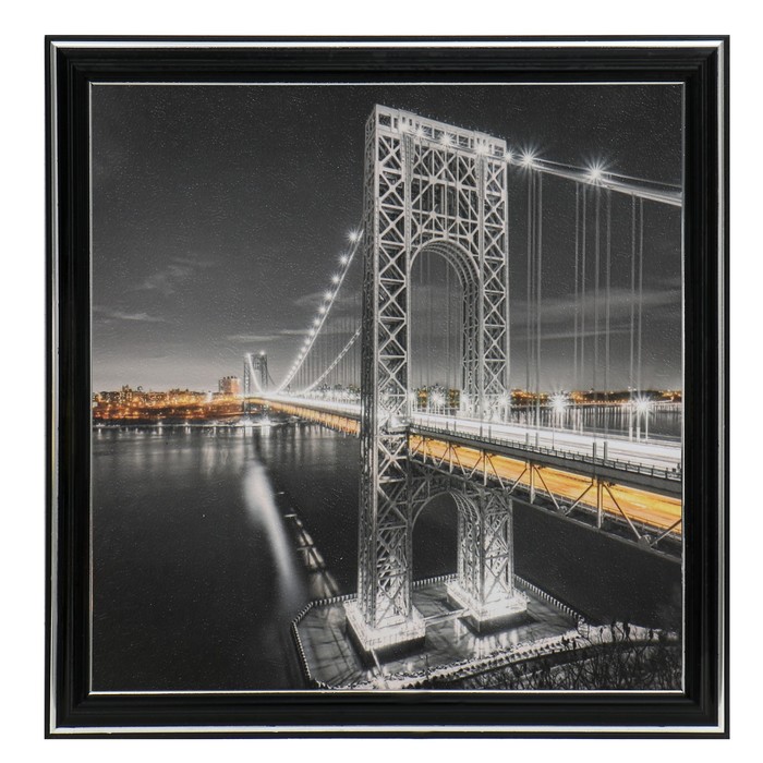 Картина "Мост из окна" 25х25(28х28)см
Картина "Мост из окна" 25х25(28х28)см