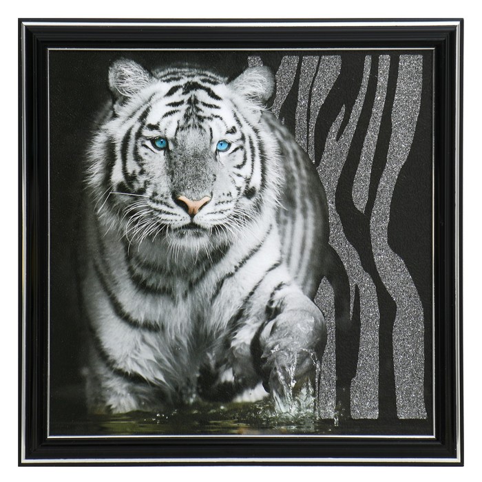 Картина "Тигриный взгляд" 25х25(28х28) см
Картина "Тигриный взгляд" 25х25(28х28) см